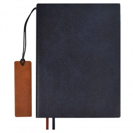 Avila undated dark blue diary.