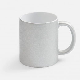 Кружка для сублимационной печати Sagredo, серебристая