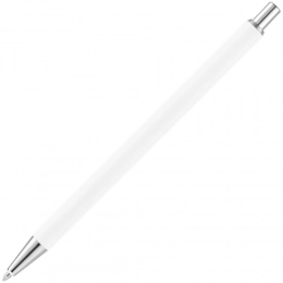 Ballpoint pen Slim Beam, white.