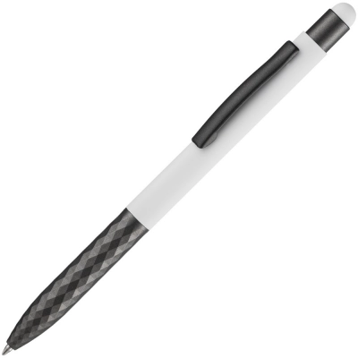 
                                                Ballpoint pen with stylus Digit Soft Touch, white
                                                