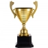 Floretta Oval Cup, medium, golden