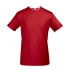 Men's T-shirt with contrasting trim Madison 170, red/white