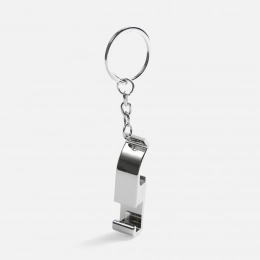 Брелок-подставка с открывалкой Virke, серебристый