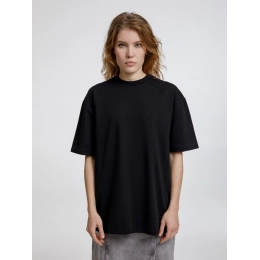 Футболка оверсайз унисекс Sideline, черная