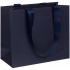 Manilla S blue paper bag.