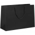 Paper bag Ample Plus M, black
