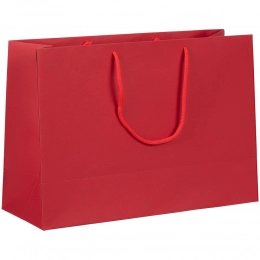 Paper bag Ample Plus M, red