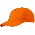 Standard baseball cap, orange