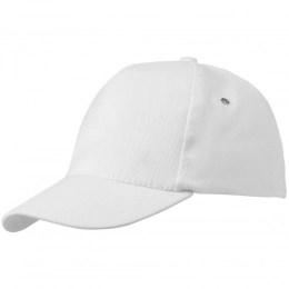 Standard baseball cap, white