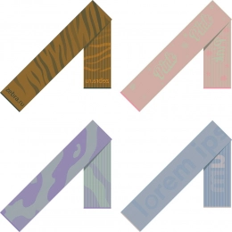 Fung XXL acrylic scarf made to order.