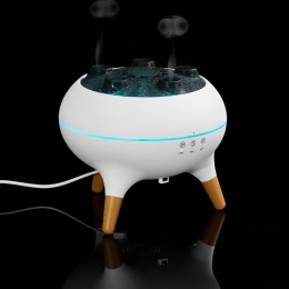 Cloudini humidifier and aroma diffuser, white