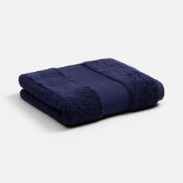 Meliora medium dark blue towel.