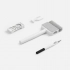Brosset white gadget care set.