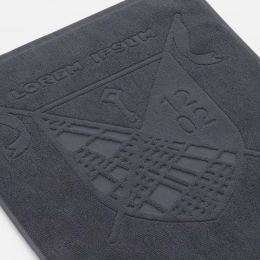 Custom Surpass towel with embossed logo, medium