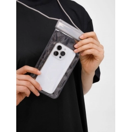 Водонепроницаемый чехол для телефона Aqualock, серый