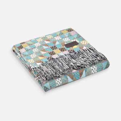 
                                                Chicago green plaid blanket
                                                