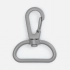 Застежка-карабин Snap Hook, L, серая