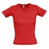 Women's Lady 220 T-shirt with V-neck, red