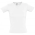 Women's Lady 220 T-shirt with V-neck, white