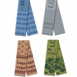 Scarf to order Tricksy Classic Fint, L, half-wool