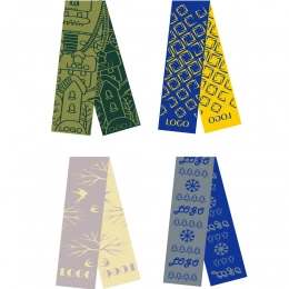 Scarf to order Tricksy Light, XL, half-wool