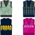 Tricksy Net oversize vest to order, acrylic