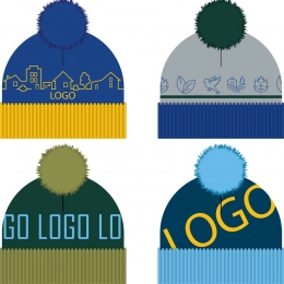 Hat to order Tricksy Fullur, half-wool