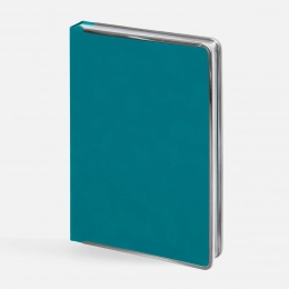 Ежедневник Metal Frame на заказ, датированный, бирюзовый