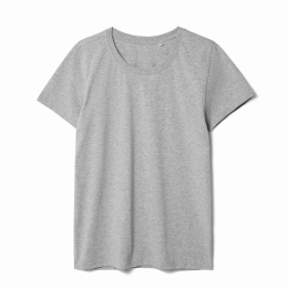 Women's T-bolka Stretch Lady T-shirt, grey melange