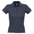 Women's People 210 polo shirt, dark blue (navy)