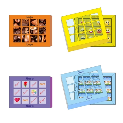 
                                                Custom order chocolate set Choco Windows
                                                