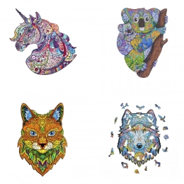 Wooden puzzles Prezent Premium custom made, S