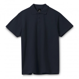 Men's polo shirt Spring 210 dark blue (navy)