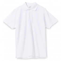 Men's Spring 210 polo shirt, white