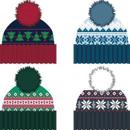 Joyful hat to order, acrylic