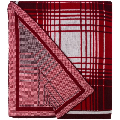 
                                                Duotone blanket, red with white
                                                