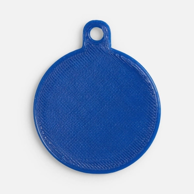
                                                Подвеска Round, 3D-печать, синяя
                                                