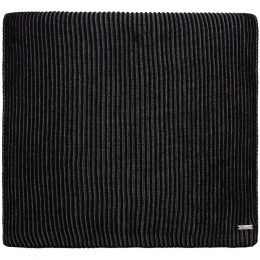 Nobilis scarf, black with gray melange