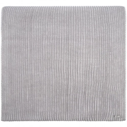 Nobilis scarf, white with gray