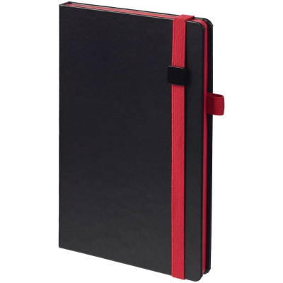 
                                                Ton Black undated daily planner, black with red.
                                                