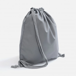 Backpack B3, grey with grey straps.