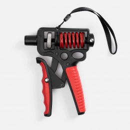 Motive Power wrist spring expander, black with red.