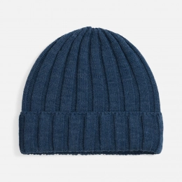 Metelitsa blue melange (denim) hat.