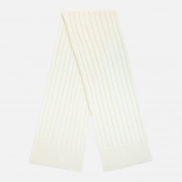 Bellish white (vanilla) scarf
