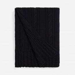 Плед Remitti, черный