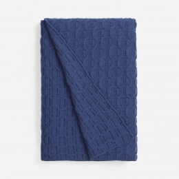 Braidera blanket, blue (blueberry)