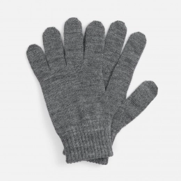 Nobilis Mono gloves, grey melange.
