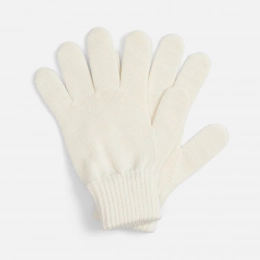 Nobilis Mono gloves, white (vanilla)