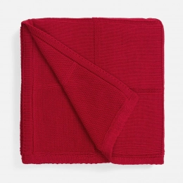 Chainfield red blanket