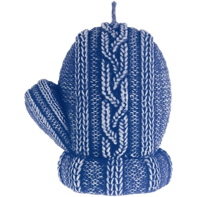 
                                            Свеча Kniteam, варежка, синяя
                                            